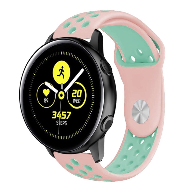 Rigtigt flot Samsung Galaxy Watch Active Silikone Rem - Pink#serie_5