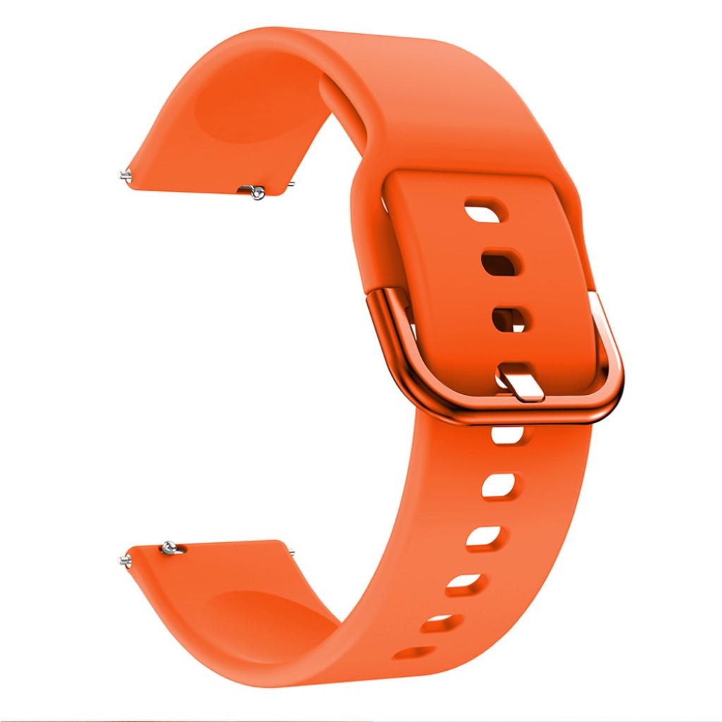 Vildt fed Samsung Galaxy Watch Active Silikone Rem - Orange#serie_6
