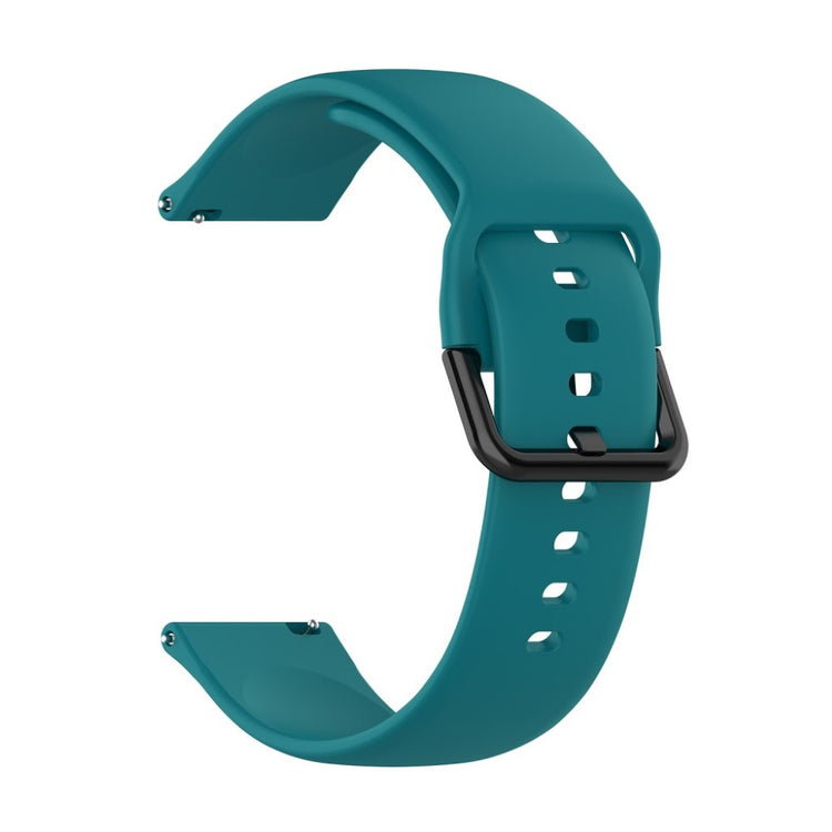 Rigtigt smuk Samsung Galaxy Watch Active Silikone Rem - Grøn#serie_5