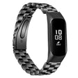 Correa de reloj de acero inoxidable Samsung Galaxy Fit e de tres cuentas 