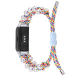 Samsung Galaxy Fit elegante correa de reloj de nailon con decoración de perlas 