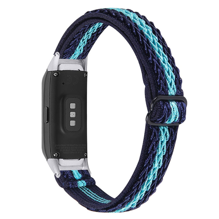 Rigtigt godt Samsung Galaxy Fit Nylon Rem - Blå#serie_2