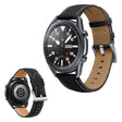 Correa de reloj Samsung Galaxy Watch 3 (45 mm) de cuero auténtico con pespunte fino 