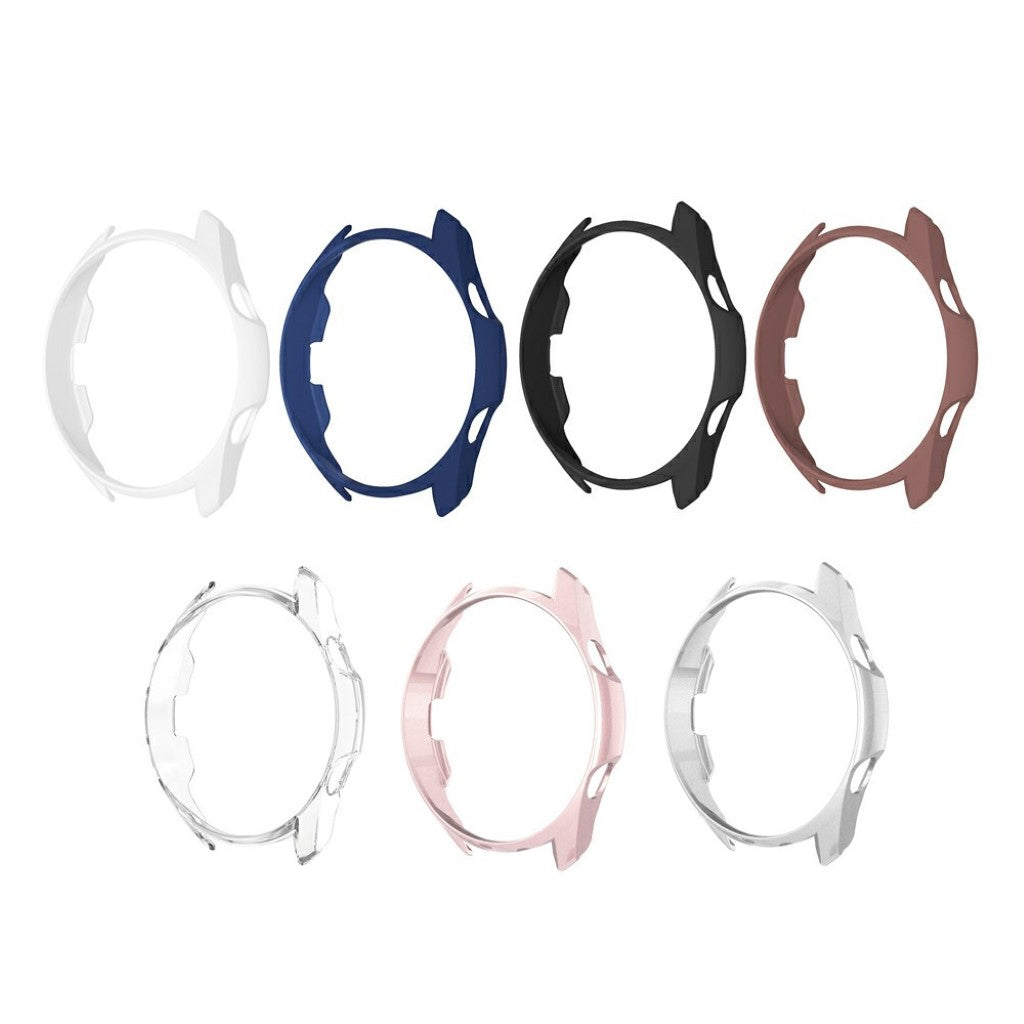 Samsung Galaxy Watch 3 (45mm) Holdbar Silikone Bumper  - Blå#serie_7