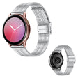 Samsung Galaxy Watch 3 (45 mm) / Watch (46 mm) correa de reloj de acero inoxidable brillante 