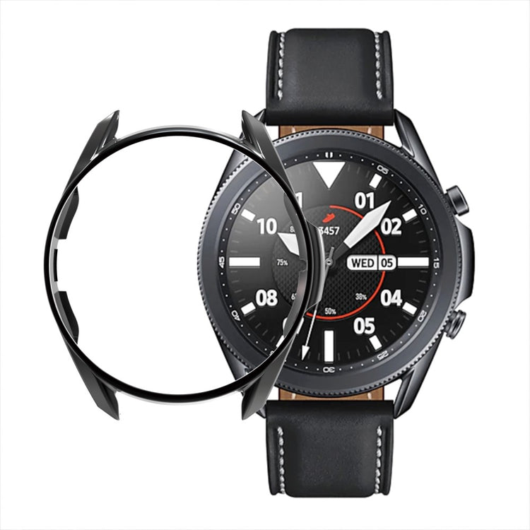 Samsung Galaxy Watch 3 (41mm)  Silikone Bumper  - Sort#serie_2