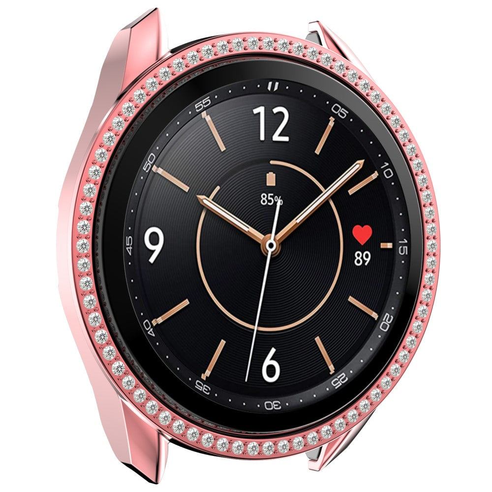 Samsung Galaxy Watch 3 (41mm)  Plastik og Rhinsten Bumper  - Pink#serie_2