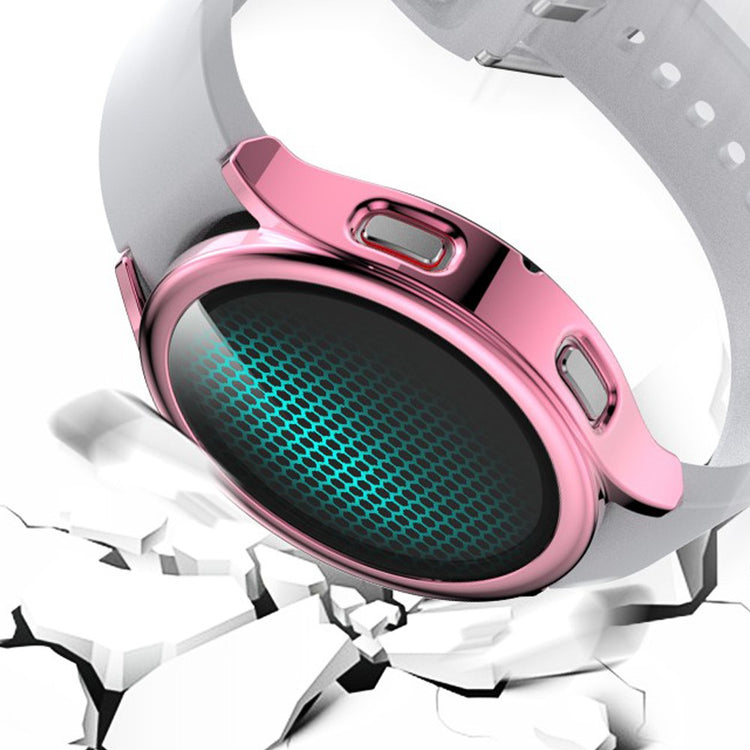 Meget Fed Samsung Galaxy Watch 4 (40mm) Cover med Skærmbeskytter i Plastik og Hærdet Glas - Pink#serie_1