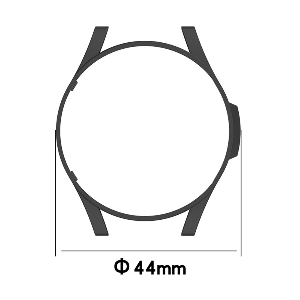 Samsung Galaxy Watch 4 (44mm) Beskyttende Plastik Bumper  - Blå#serie_6