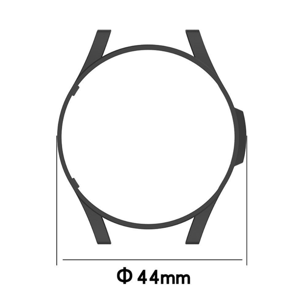 Samsung Galaxy Watch 4 (44mm) Beskyttende Plastik Bumper  - Hvid#serie_1