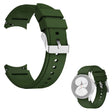 Correa de reloj de silicona sencilla para el dispositivo Samsung Watch 4 