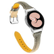 Correa de reloj de piel de vacuno de color degradado para Samsung Galaxy Watch 4 