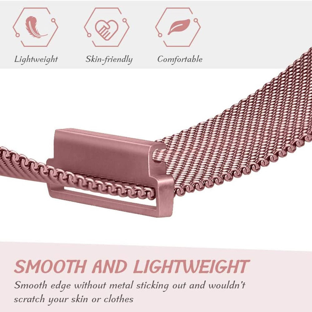 Meget slidstærk Universal Samsung Metal Rem - Pink#serie_4