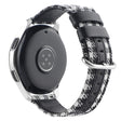 Samsung Galaxy Watch 5 / 5 Pro correa de reloj de cuero estilo nylon a cuadros 