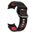 Correa de reloj de silicona de doble color para Samsung Galaxy Watch 5 (44 mm) / (40 mm) / 4 (44 mm) / (40 mm) 