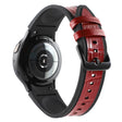 Correa de reloj de cuero auténtico y silicona para Samsung Galaxy Watch 5 / 4 / 3 