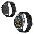 Huawei Watch GT / Watch 2 / Watch Magic correa de reloj de cuero auténtico con costuras 