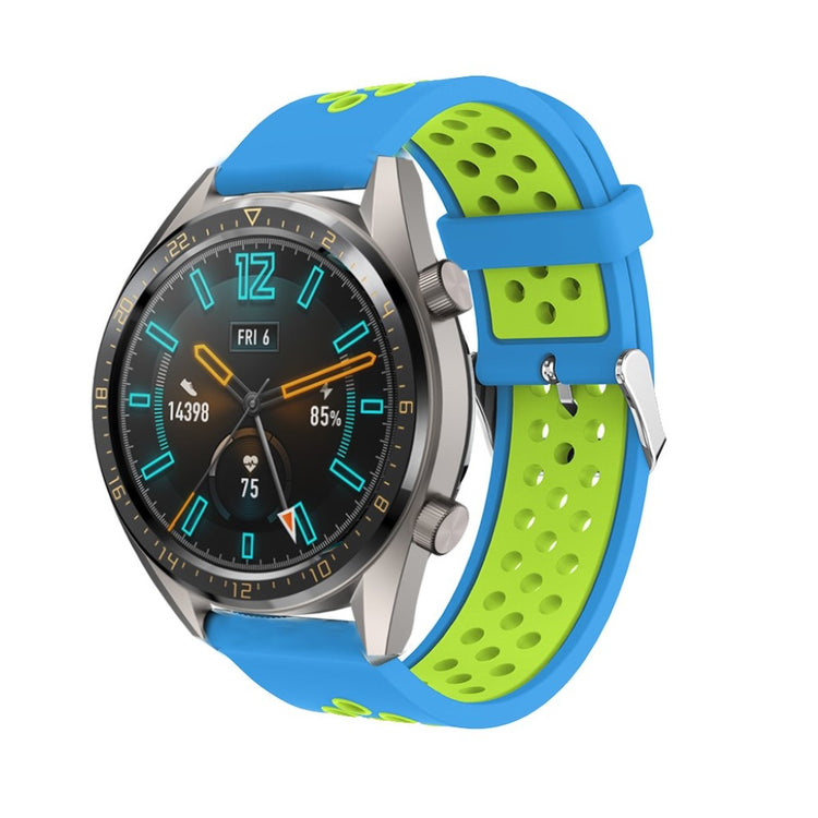 Vildt smuk Huawei Watch GT Silikone Rem - Blå#serie_12