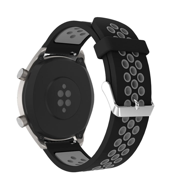 Vildt smuk Huawei Watch GT Silikone Rem - Sort#serie_3