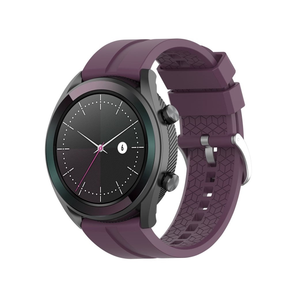 Smuk Huawei Watch GT Silikone Rem - Lilla#serie_10