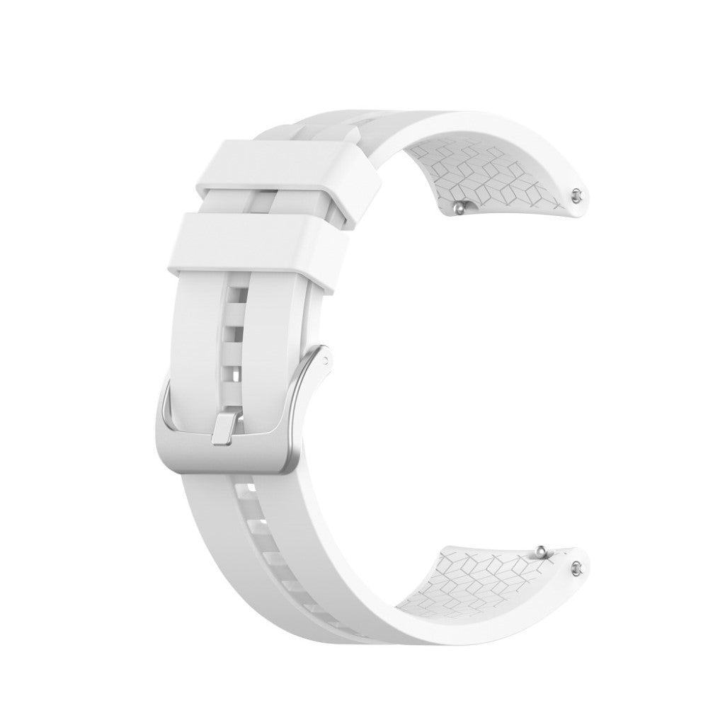 Smuk Huawei Watch GT Silikone Rem - Hvid#serie_3