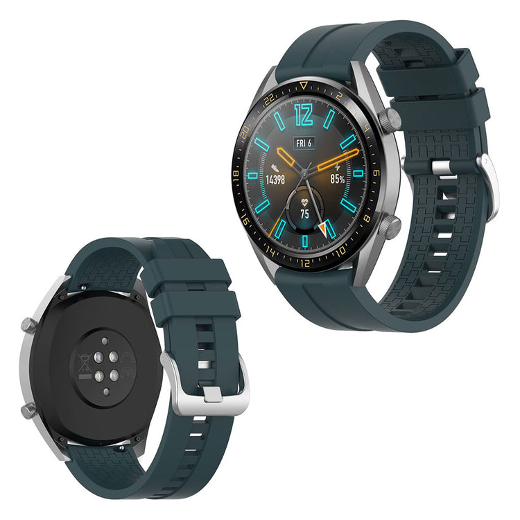 Mega godt Huawei Watch GT Silikone Rem - Grøn#serie_7