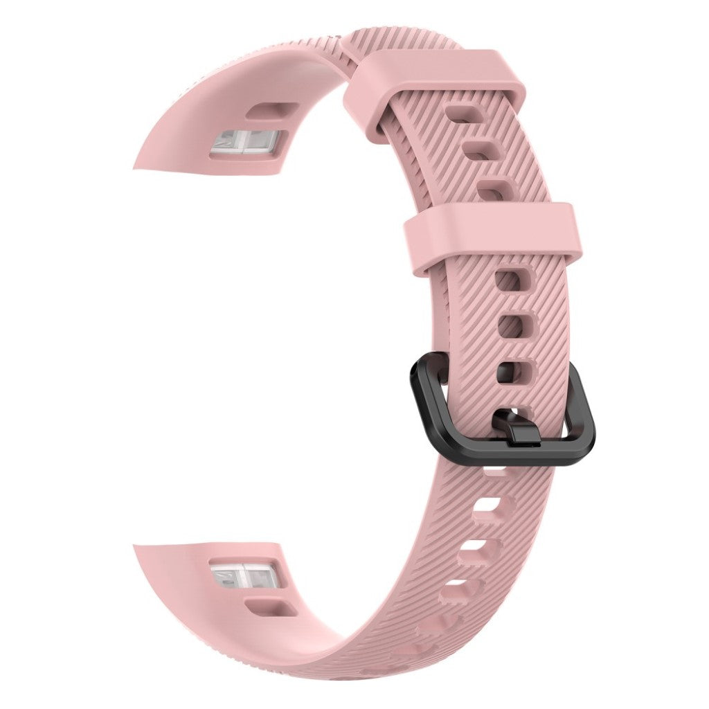 Vildt fint Huawei Honor Band 4 Silikone Rem - Pink#serie_3