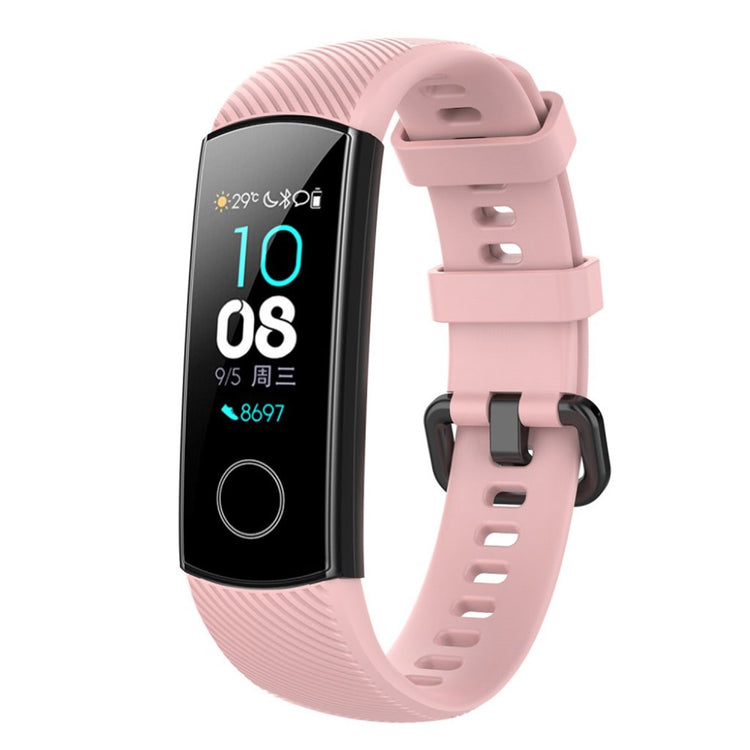 Vildt fint Huawei Honor Band 4 Silikone Rem - Pink#serie_3