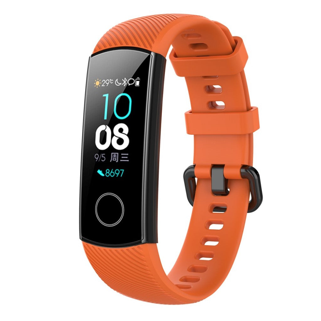 Vildt fint Huawei Honor Band 4 Silikone Rem - Orange#serie_4