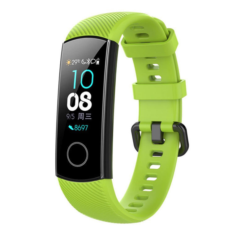 Vildt fint Huawei Honor Band 4 Silikone Rem - Grøn#serie_5