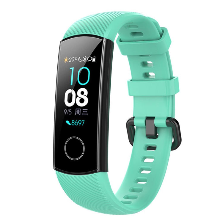 Vildt fint Huawei Honor Band 4 Silikone Rem - Grøn#serie_6