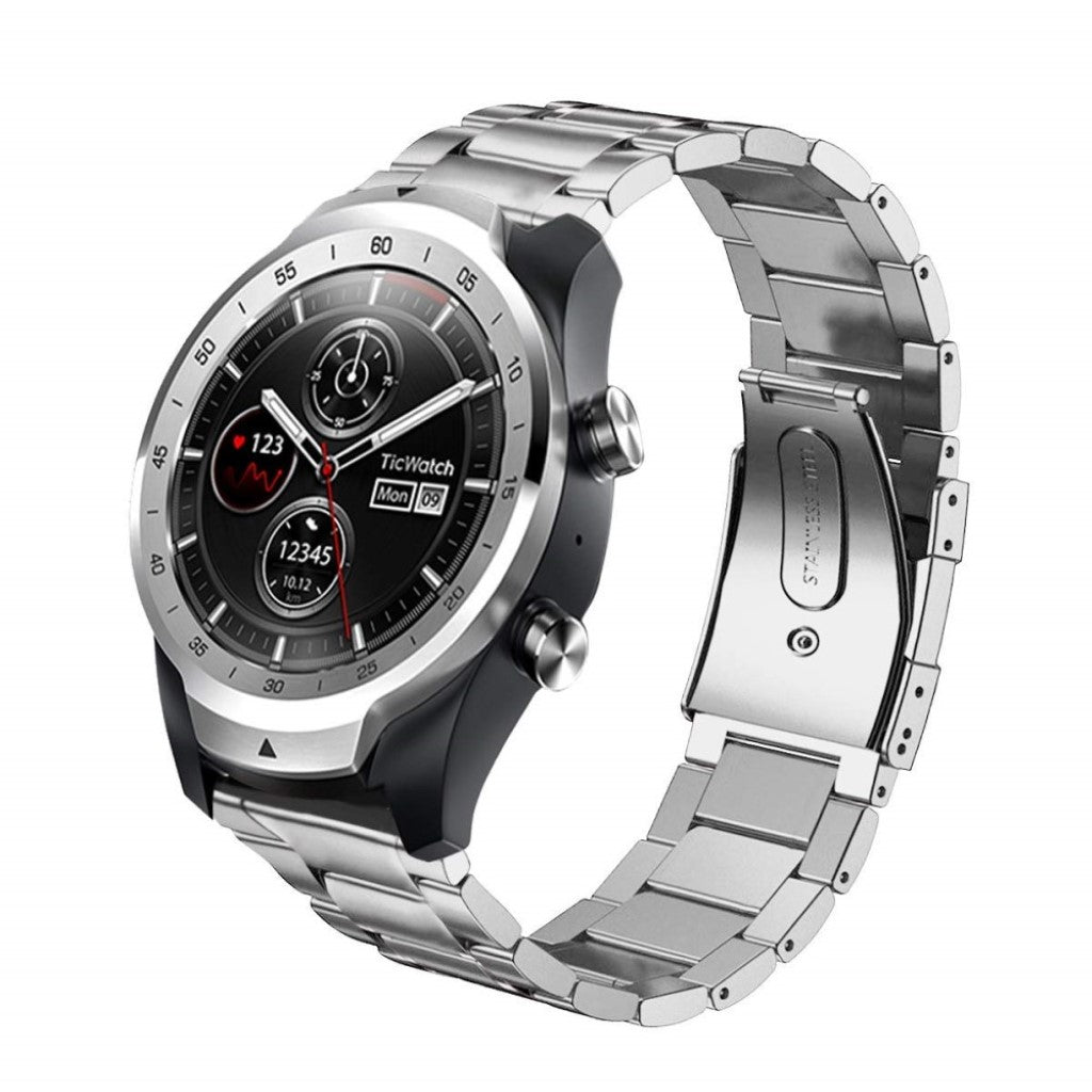 Meget fed Huawei Watch GT 2 46mm Metal Rem - Sølv#serie_2