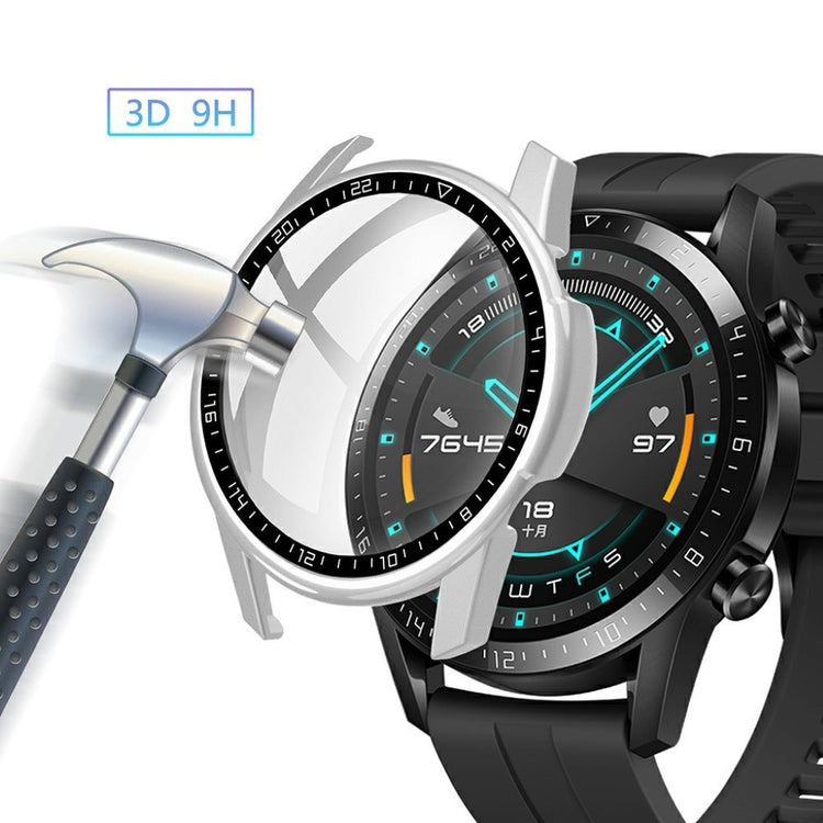 Vildt Godt Huawei Watch GT 2 46mm Silikone Cover - Sølv#serie_5