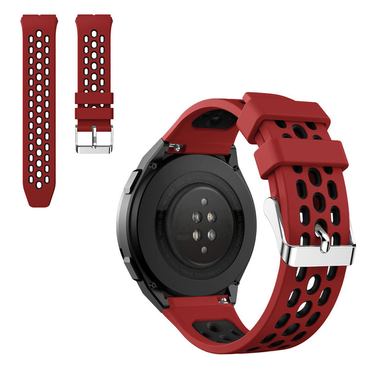 Vildt skøn Huawei Watch GT 2e Silikone Rem - Rød#serie_4