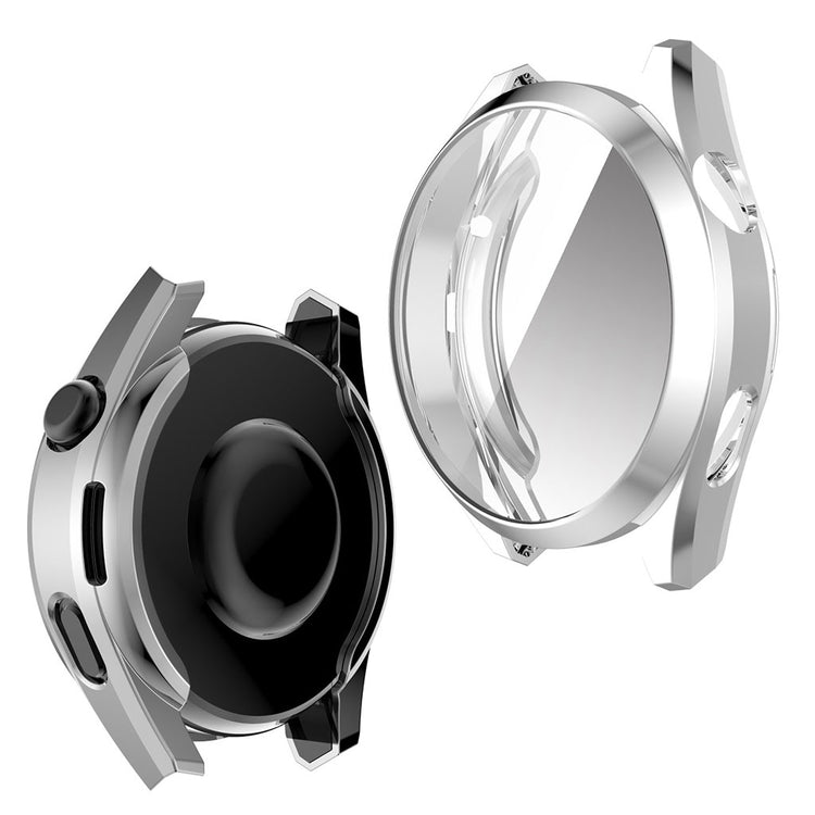 Mega Fed Huawei Watch 3 Pro Silikone Cover - Sølv#serie_3