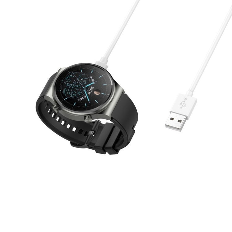 Plastik Universal Huawei Smartwatch   Ladestation - Hvid#serie_2