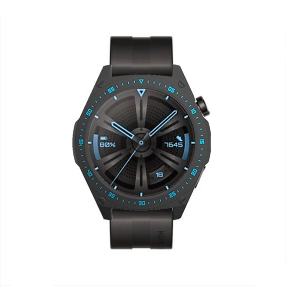 Rigtigt Fed Huawei Watch GT 3 (46mm) Plastik Cover - Sort#serie_2