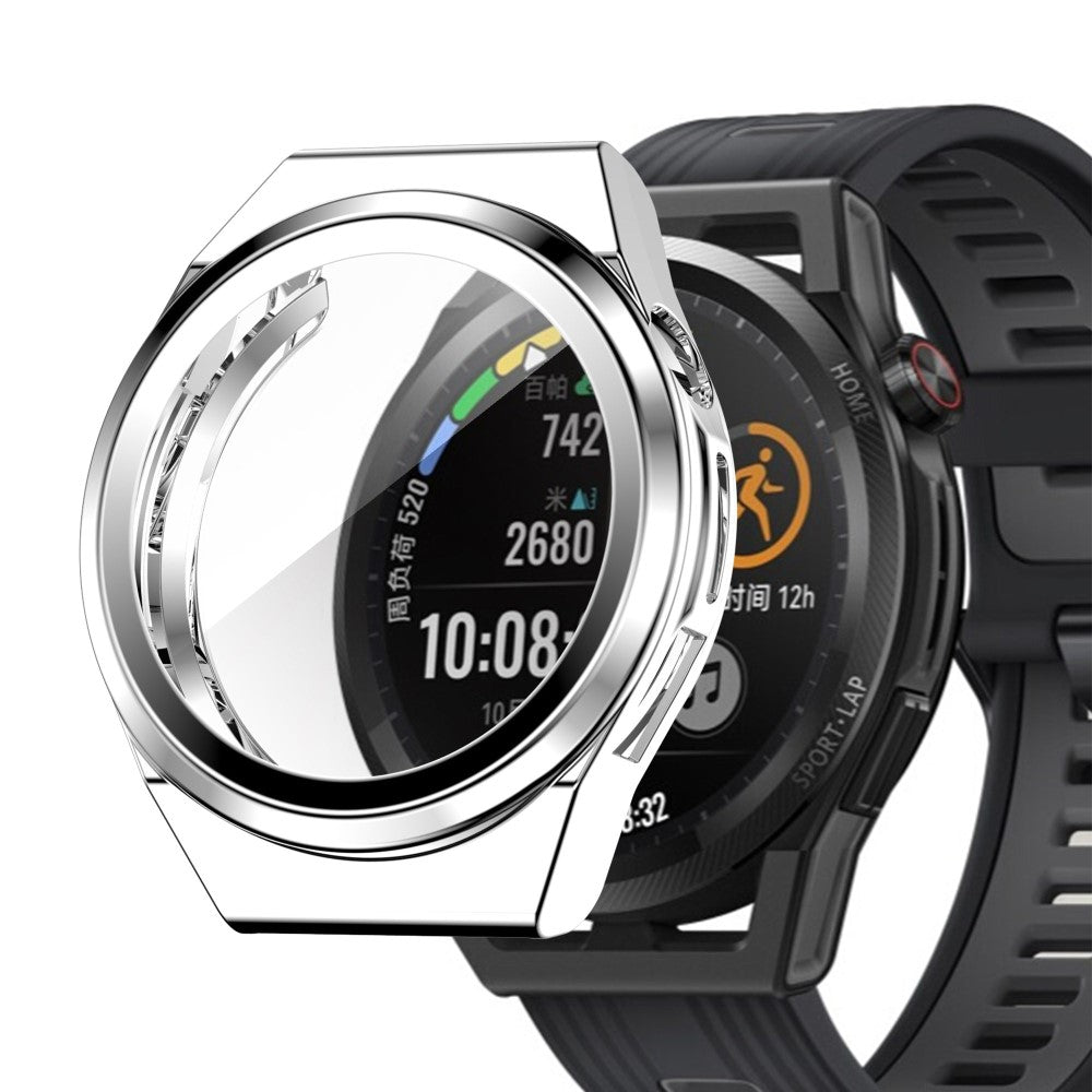 Super Godt Huawei Watch GT Runner Silikone Cover - Sølv#serie_3