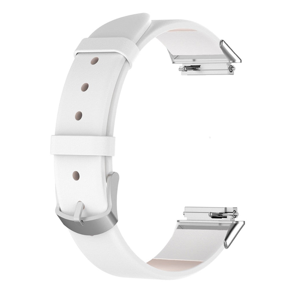 Super hårdfør Huawei Band 7 Silikone Rem - Hvid#serie_2