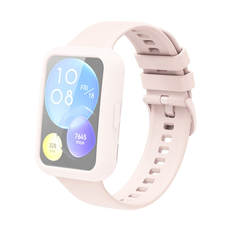 Huawei Watch Fit 2  Silikone Bumper  - Pink#serie_10