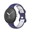 Correa de silicona de doble color para el Google Pixel Watch 