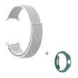 Correa de nylon para reloj Google Pixel Watch con funda cian 