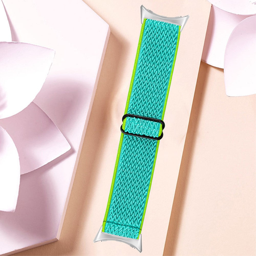 Rigtigt elegant Google Pixel Watch Nylon Rem - Grøn#serie_6