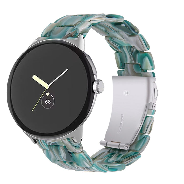 Meget nydelig Google Pixel Watch Plastik Rem - Grøn#serie_1