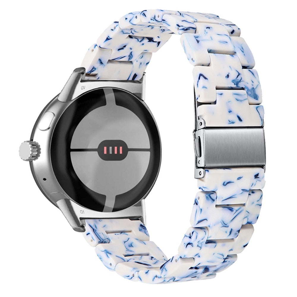 Meget nydelig Google Pixel Watch Plastik Rem - Blå#serie_10