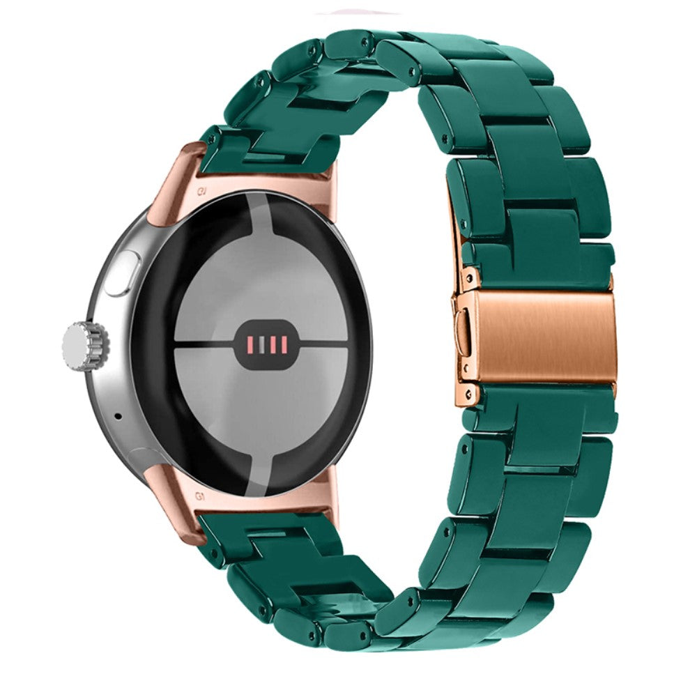 Meget nydelig Google Pixel Watch Plastik Rem - Grøn#serie_17