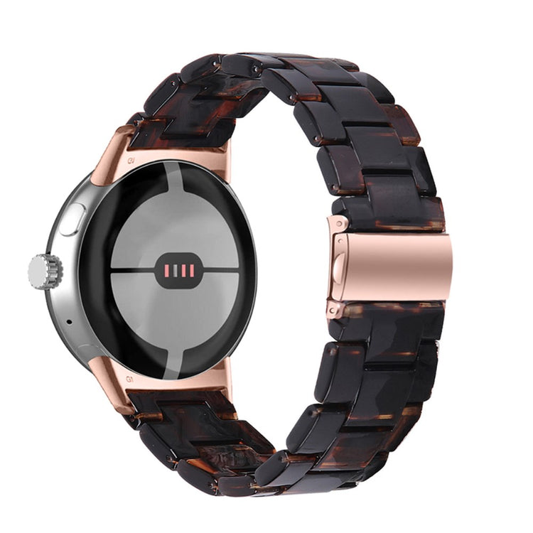 Meget nydelig Google Pixel Watch Plastik Rem - Brun#serie_18