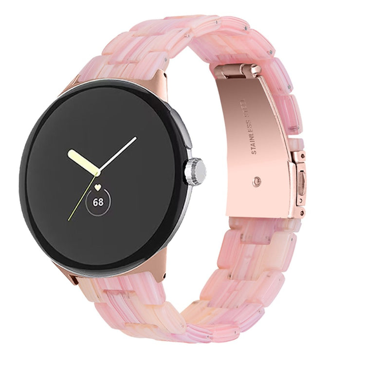 Meget nydelig Google Pixel Watch Plastik Rem - Pink#serie_22