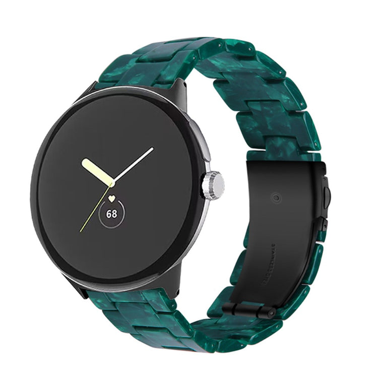 Meget nydelig Google Pixel Watch Plastik Rem - Grøn#serie_5