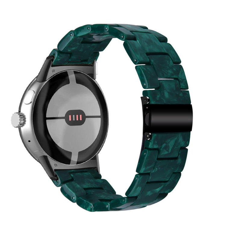 Meget nydelig Google Pixel Watch Plastik Rem - Grøn#serie_5